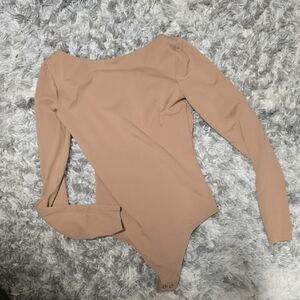 Express Body Contour Tan Top